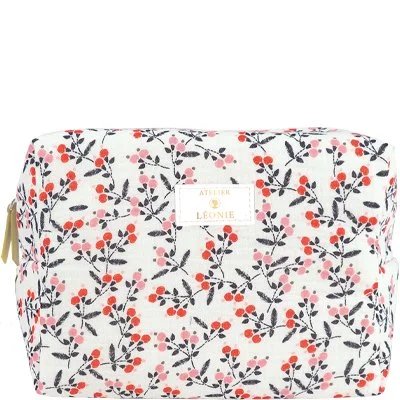 Trousse de toilette – Gaze de coton – Floral