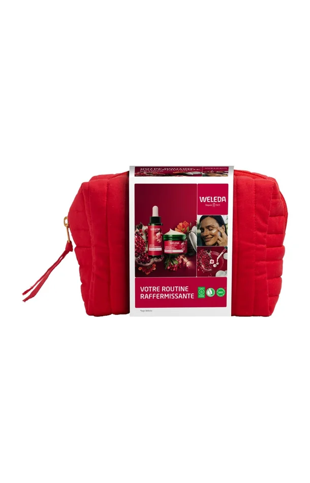 Trousse routine raffermissante – Grenade & peptides de maca – Visage – 2 produits