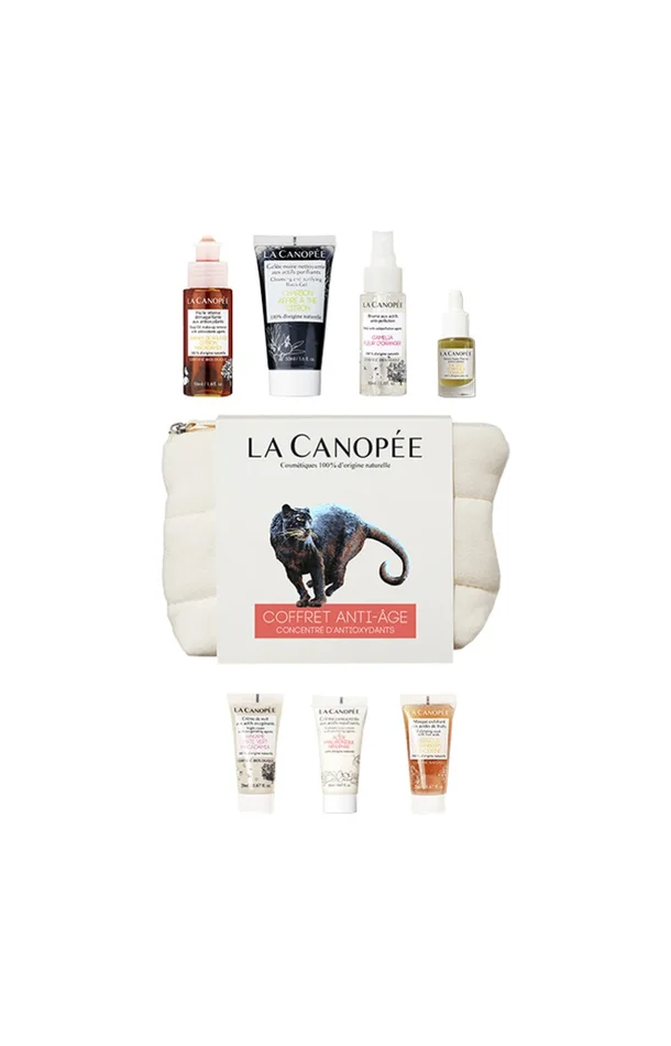Trousse soin – Rituel anti-âge concentré d’antioxydants – 6 produits
