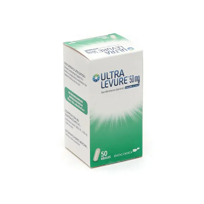 ULTRA LEVURE 50MG – 50 GELULES BIOCODEX