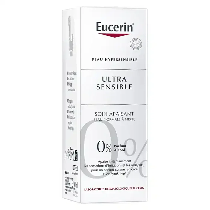 ULTRA SENSIBLE SOIN APAISANT PEAUX NORMALES A MIXTES 50ML EUCERIN