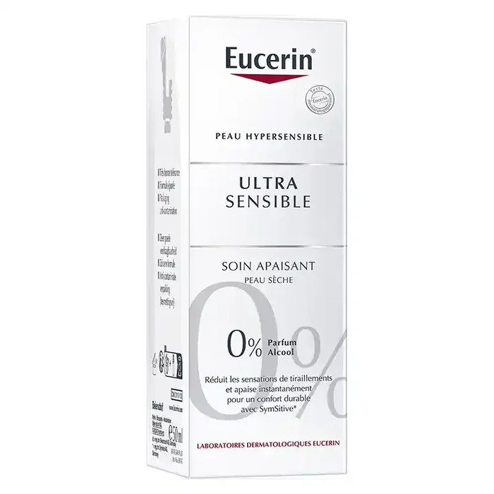 ULTRA SENSIBLE SOIN APAISANT PEAUX SECHES 50ML EUCERIN