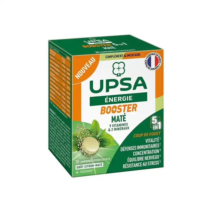 Upsa Booster 5en1 – 20 comprimes effervescents