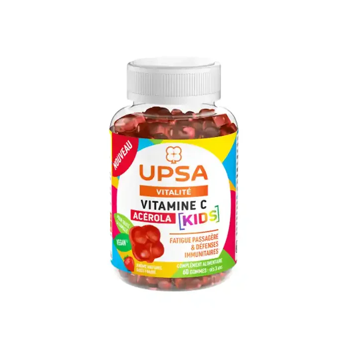 UPSA Vitalite Acerola vitamine C kids 60 gommes