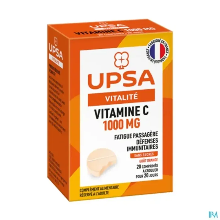 Upsa vitamine C 1000mg comprimé à croquer 20