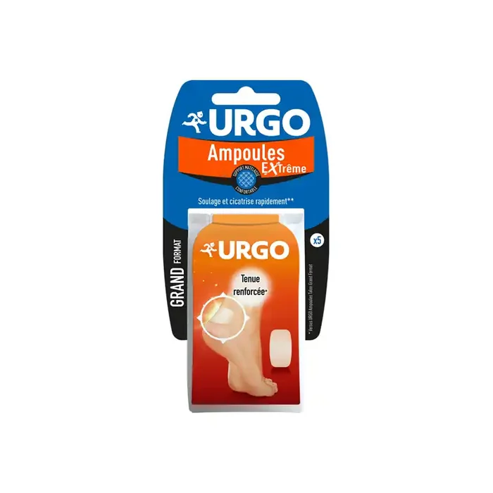 Urgo ampoule extreme grand format 5 pansements