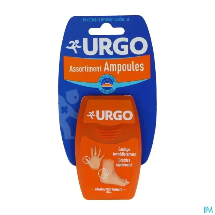 Urgo ampoules assorti pansement surepais x6
