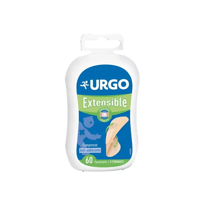 Urgo extensible 60 pansements 3 formats