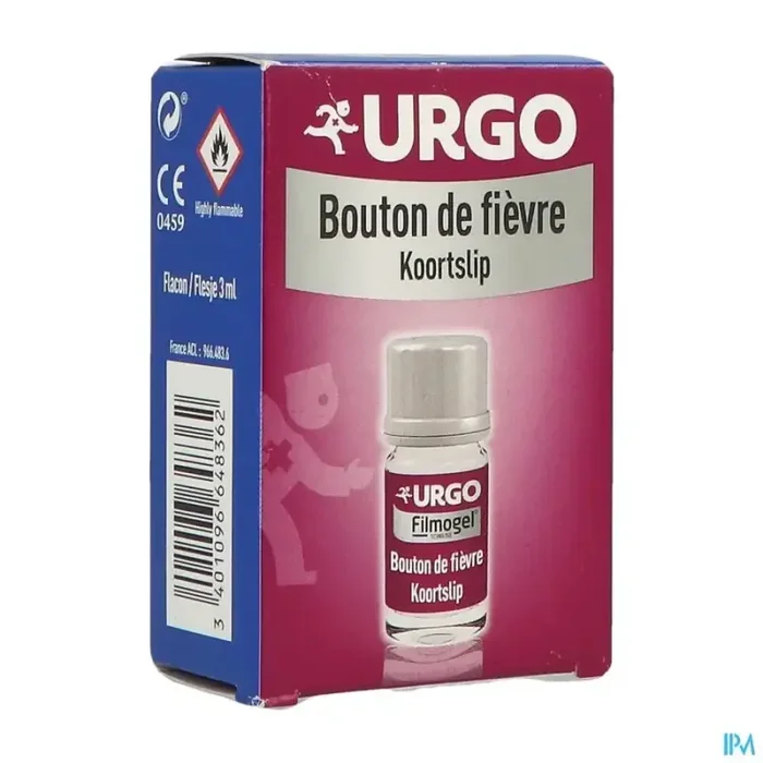 Urgo filmogel bouton de fievre solution 3ml + 24 applicateur