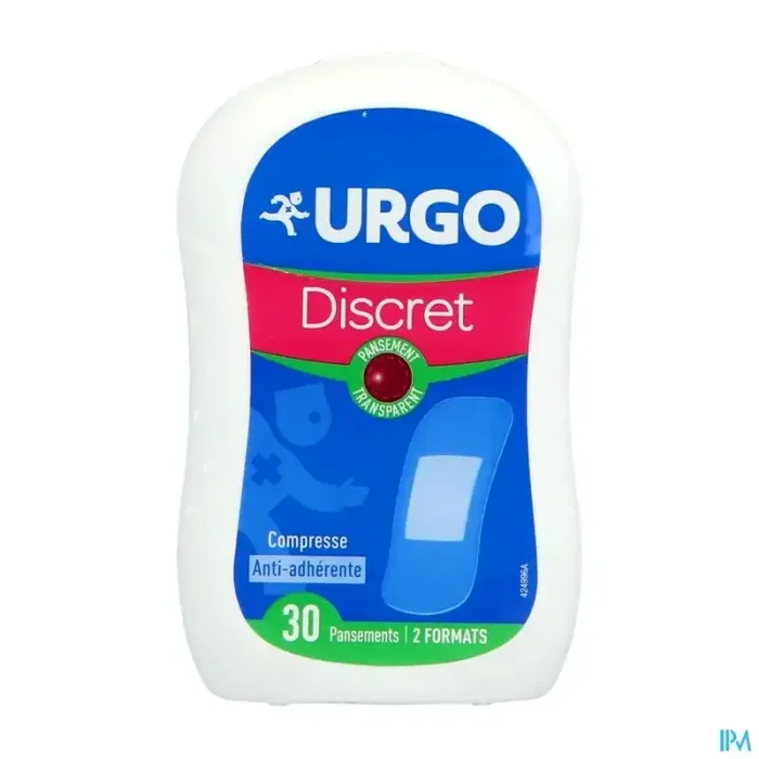 Urgo pansement discret transparent x30