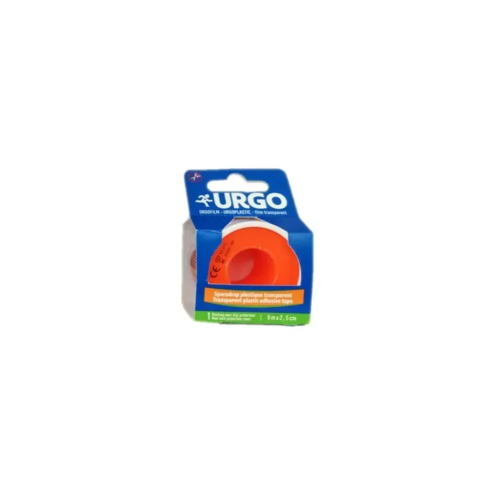 URGO PLASTIC SPARADRAP DISCRET TRANSPARENT 5m x 2.5cm