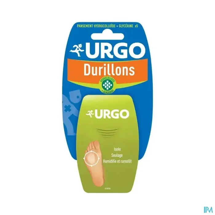 Urgo traitement durillons pansement hydrocolloide pour durillons x5