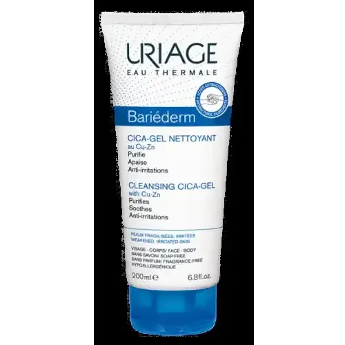 URIAGE BARIEDERM Cica-Gel Nettoyant – 200ml