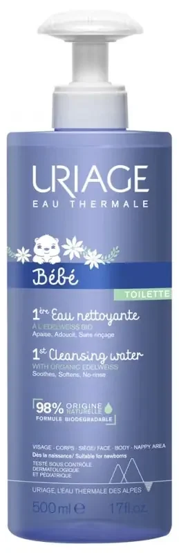 Uriage Bébé 1Ère Eau Nettoyante 500 ml
