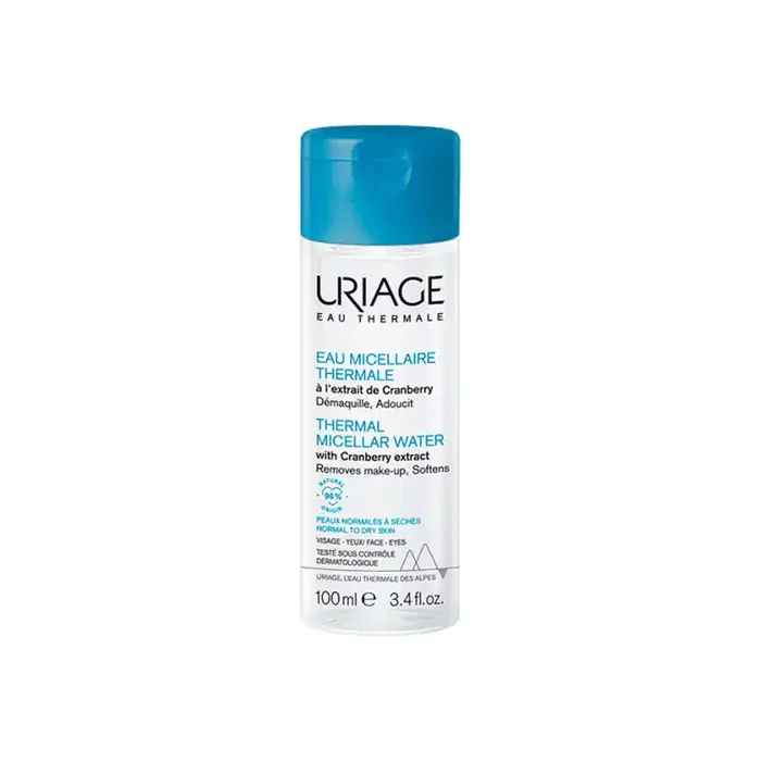 Uriage eau micellaire thermale peaux normales a seches 100ml