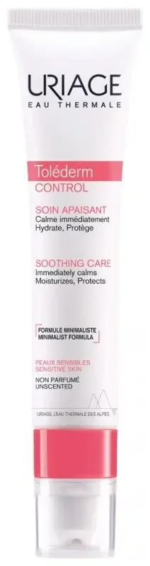 Uriage Toléderm Control Soin Apaisant Peaux Sensibles 40 ml