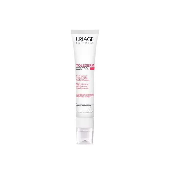 URIAGE Tolederm Control Soin Apaisant Riche peaux intolérantes et allergiques 40ml
