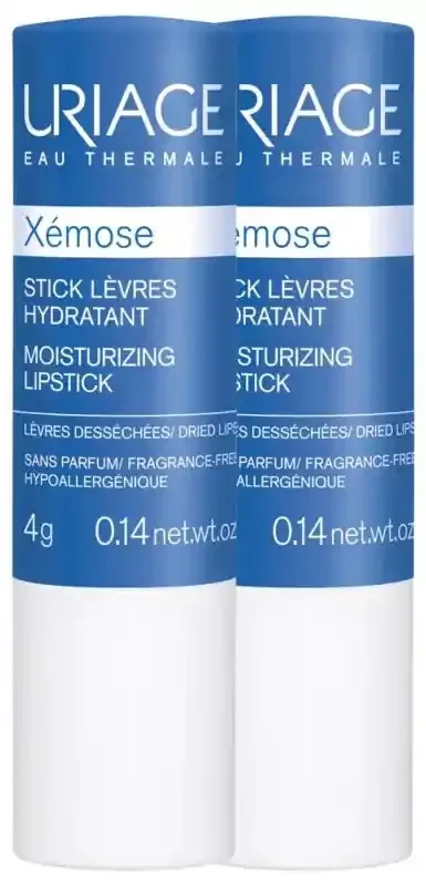 Uriage Xémose Stick Lèvres Hydratant Lot de 2 x 4 g