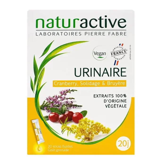 Urinaire stick fluide grenade 20 sticks