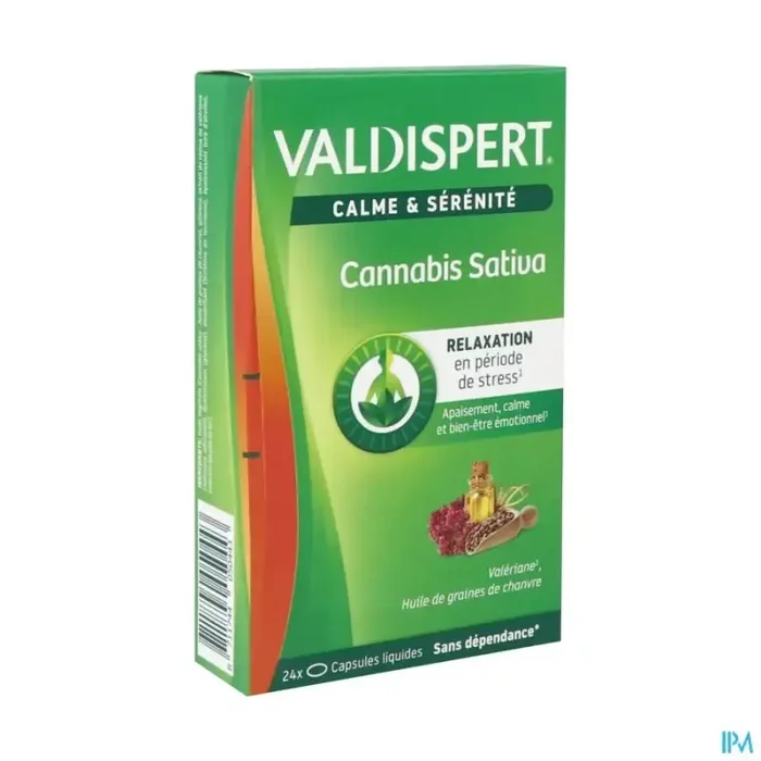 Valdispert cannabis sativa capsule 24