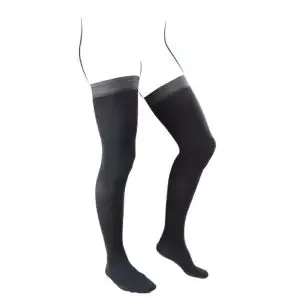 VENOFLEX City Confort Coton – Bas de Contention Homme – Classe 2 – Taille 2 – Noir N
