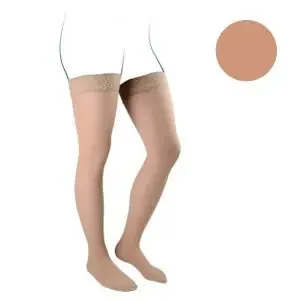 VENOFLEX Secret – Bas de compression Femme – Classe 1 – Doré – Normal