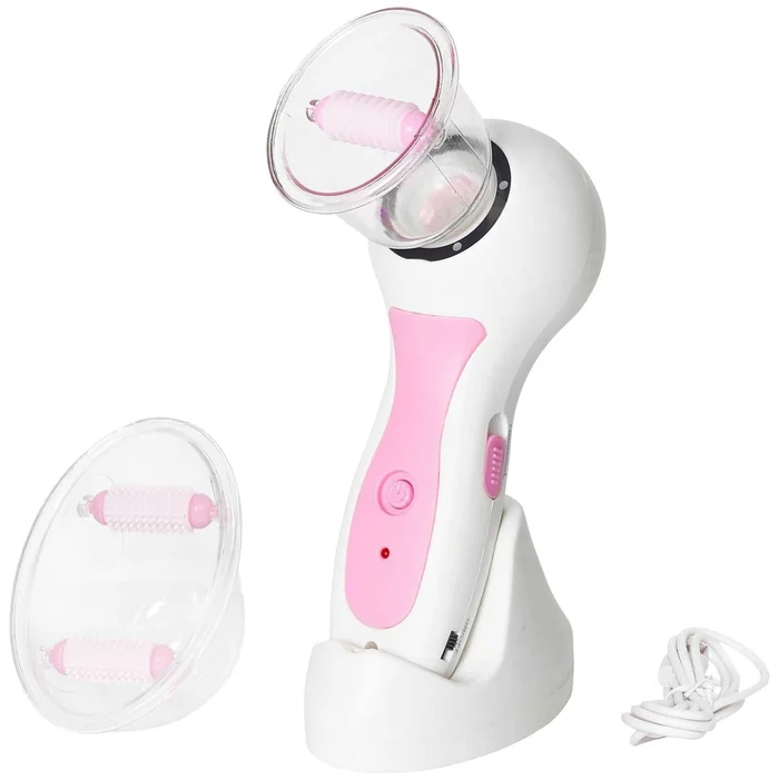 Ventouse aspirante – Palper rouler – Corps – Rose & blanc