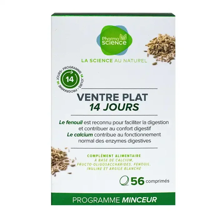 Ventre plat 56 comprimés