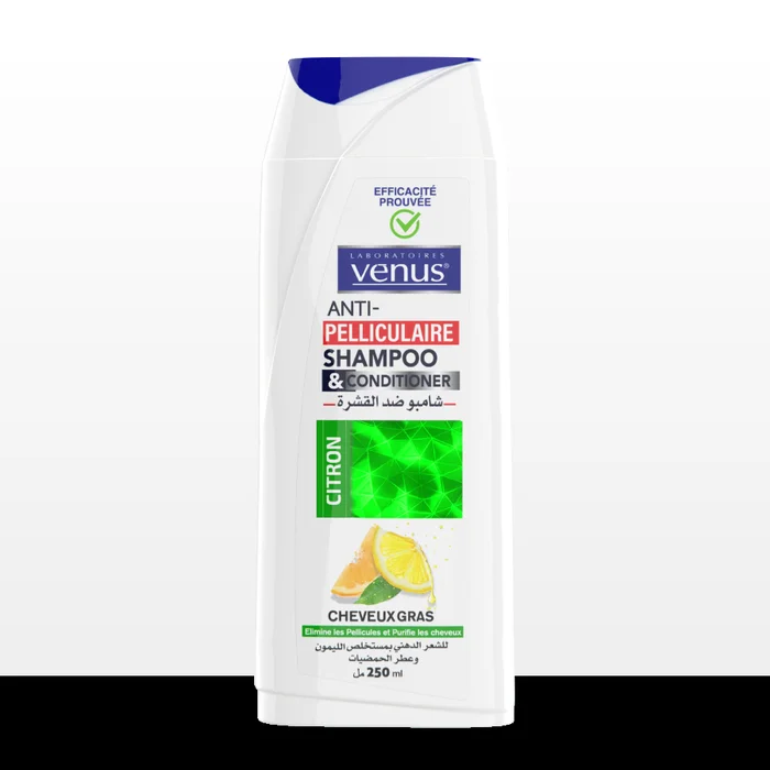 Vénus – Shampoing Anti-pelliculaire Citron – 250ml