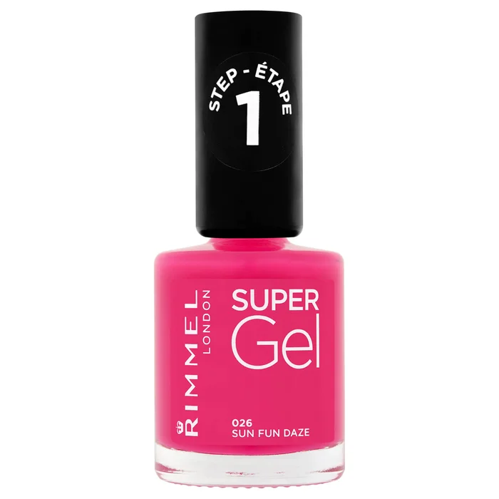 Vernis à ongles Super Gel Rimmel 12 ml (disponible en plusieurs teintes)