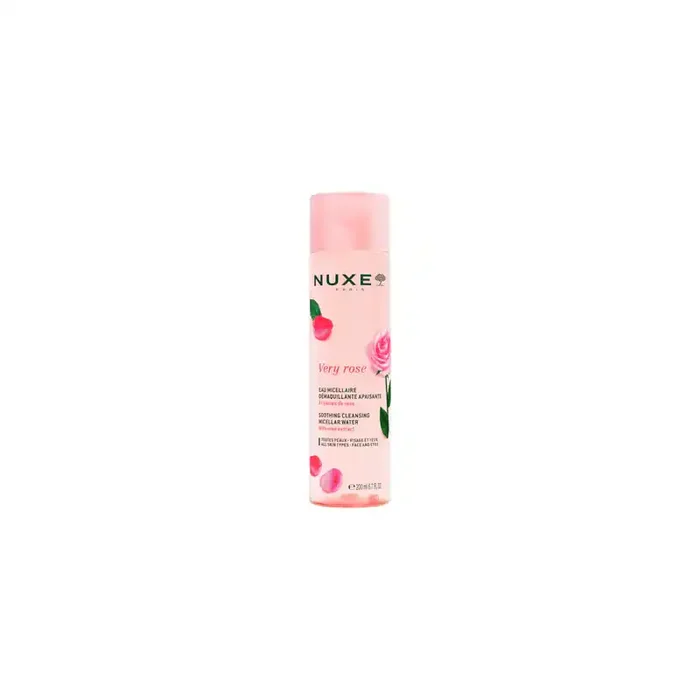 VERY ROSE EAU MICELLAIRE DEMAQUILLANTE APAISANTE 200ML NUXE