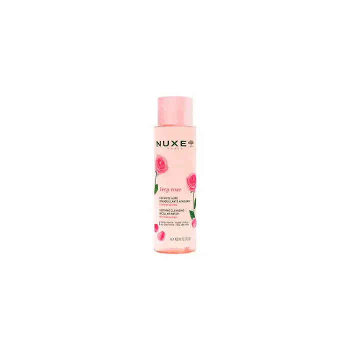 VERY ROSE EAU MICELLAIRE DEMAQUILLANTE APAISANTE 400ML NUXE