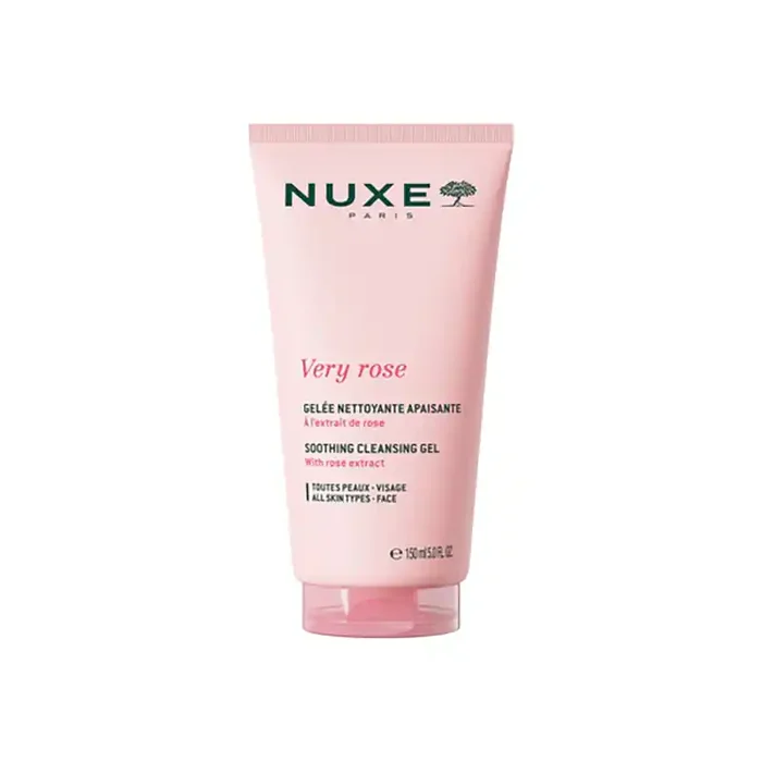 VERY ROSE GELEE NETTOYANTE APAISANTE 150ML NUXE