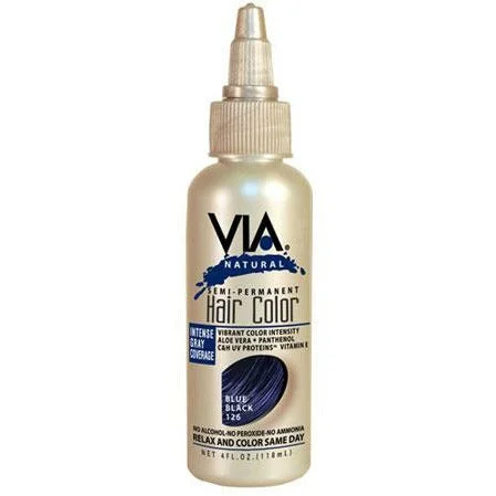 VIA NATURAL ≡ Coloration Semi Permanente Blue Black N°126