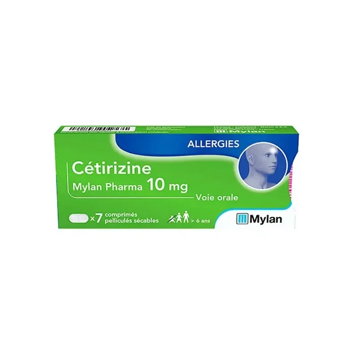 Viatris Cetirizine 10mg 7 comprimes