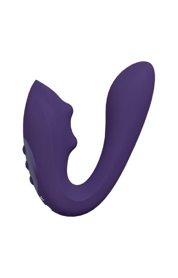 Vibromasseur & stimulateur de clitoris – Yuki – Violet