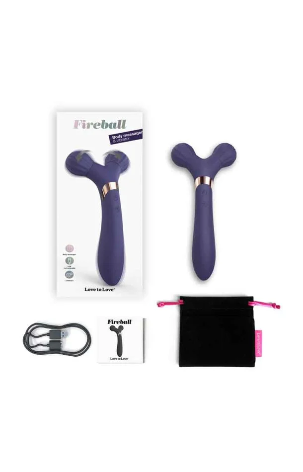 Vibromasseur – Fireball – Midnight Indigo