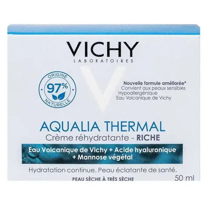Vichy Aqualia Therm Creme Riche Pot 50ml