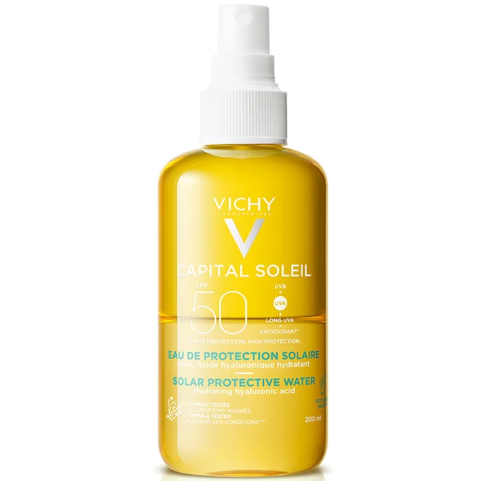 VICHY Capital Soleil Eau de Protection Solaire Hydratante SPF 50 200 ml