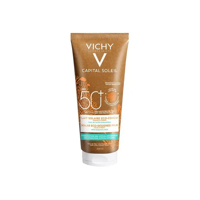 Vichy capital soleil lait solaire spf50+ eco-concu 200ml