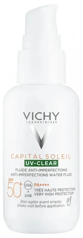 Vichy Capital Soleil Uv-Clear Spf50+ Flacon 40 ml