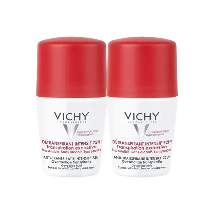 Vichy deodorant detranspirant intensif 72h 2x50ml