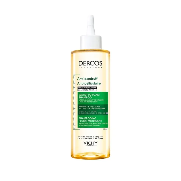 Vichy Dercos Shampooing Fluide Moussant Anti-pelliculaire