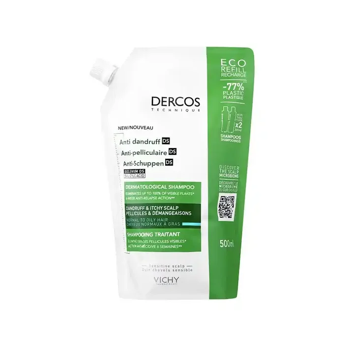 Vichy Dercos shampooing traitant Anti-Pelliculaire 500ml