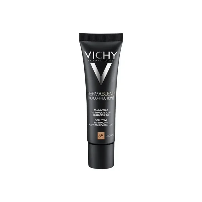 Vichy Dermablend 3d correction fond de teint resurfacant 55 bronze 30ml