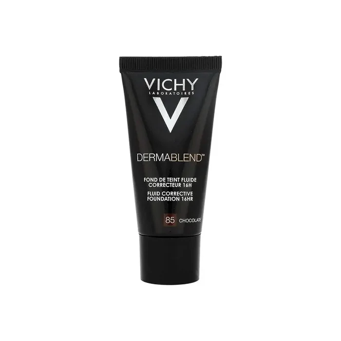 Vichy Dermablend Fond de teint fluide correcteur 16h-85 Chocolate 30ml