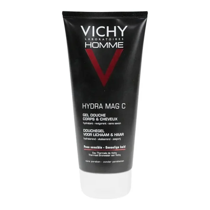 Vichy Homme Gel Douche Corps et Cheveux Hydra Mag C