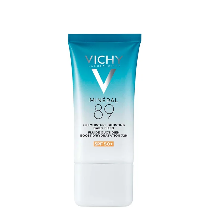 Vichy Minéral 89 Fluide Quotidien Boost d'Hydratation 72h à l'Acide Hyaluronique SPF50+ 50 ml