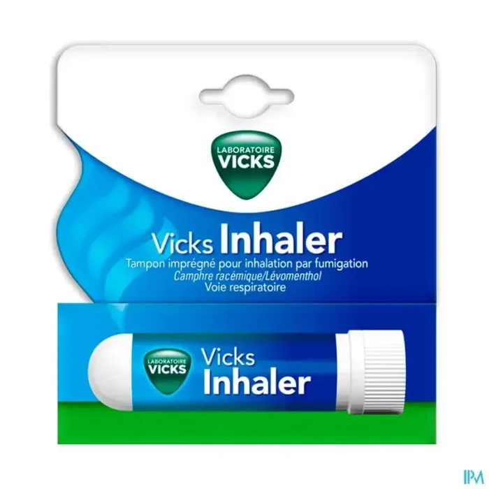 Vicks inhaler tampon impregne pour inhalation