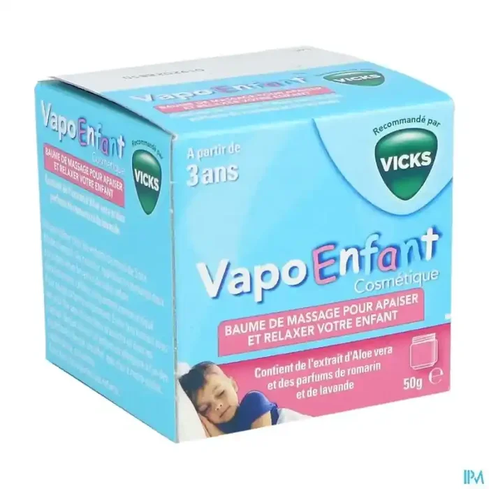 Vicks vapoenfant baume massage enfant 50g